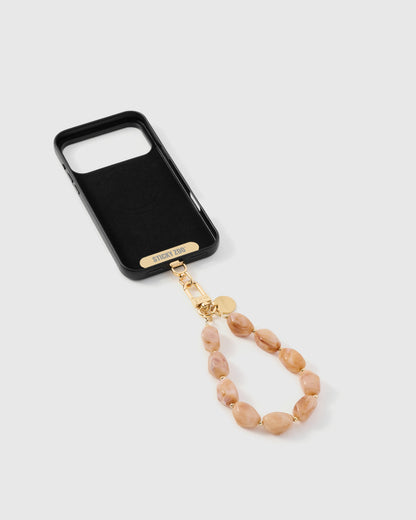 BLUSH MARBLE PHONE STRAP