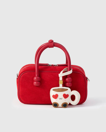 HEART-EYES COFFEE CUP CHARM