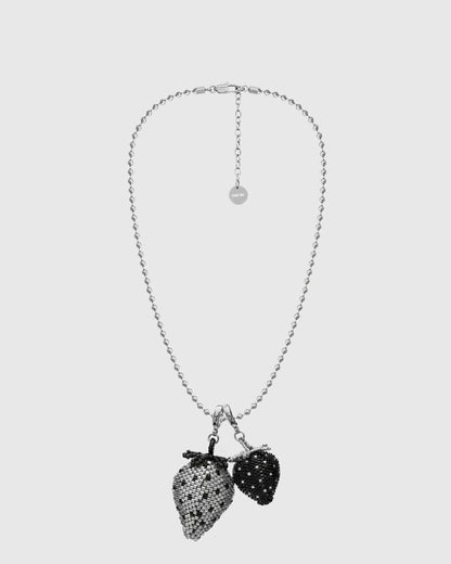 STRAWBERRY BEAD NECKLACE
