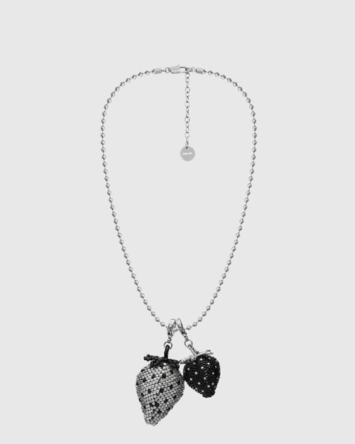 STRAWBERRY BEAD NECKLACE