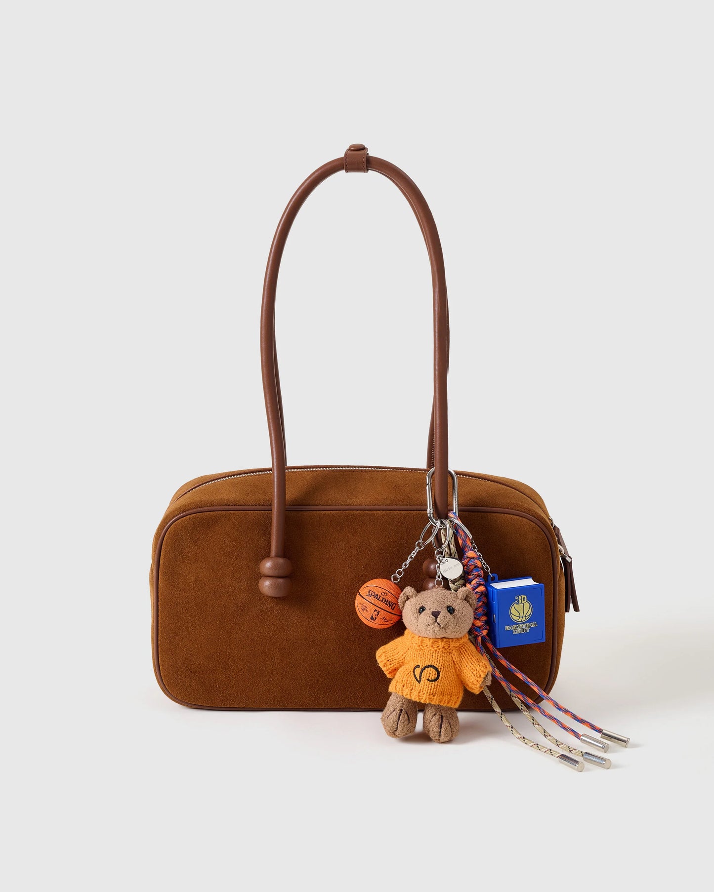 BEAR BASKETBALL STACK CHARM
