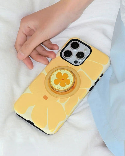 SUNFLOWER BLOOM GRIP PHONE CASE