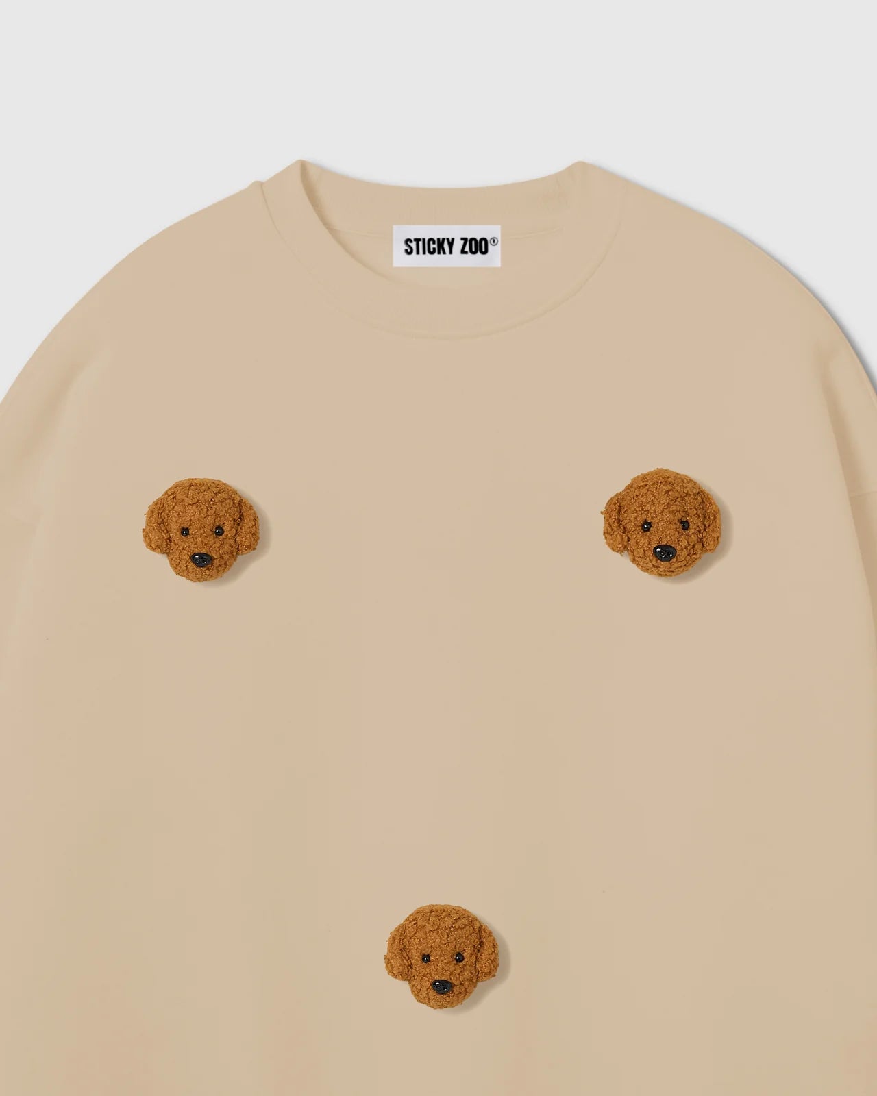 POODLE PARADE SWEATSHIRT