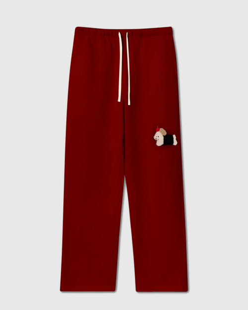 DACHSHUND APPLE SWEATPANTS