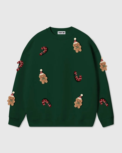 GINGERBREAD PARTY CRASHERS SWEATSHIRT