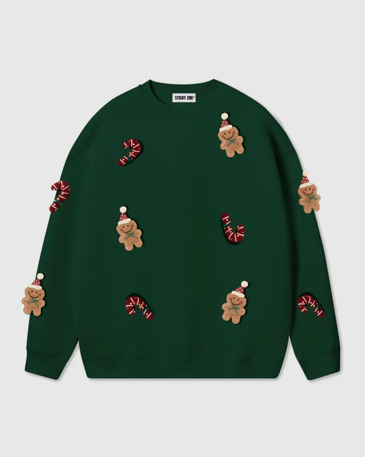 GINGERBREAD PARTY CRASHERS SWEATSHIRT