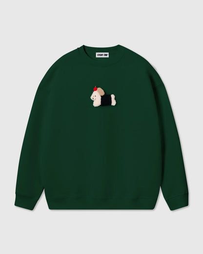 DACHSHUND APPLE SWEATSHIRT