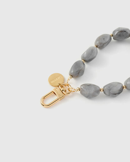 SAPPHIRE MARBLE PHONE STRAP
