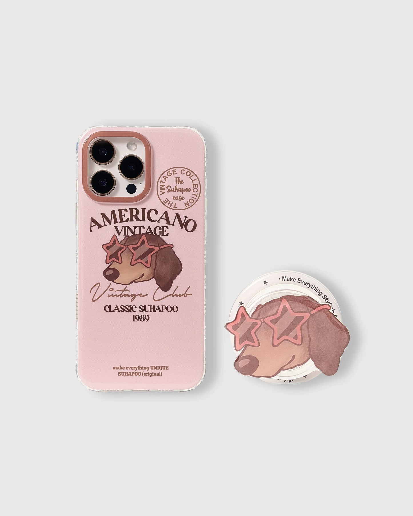 AMERICANO VINTAGE STAR DOG CASE
