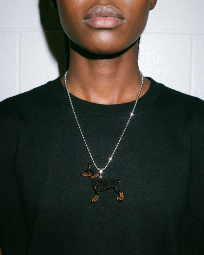 DOBERMAN BEAD NECKLACE