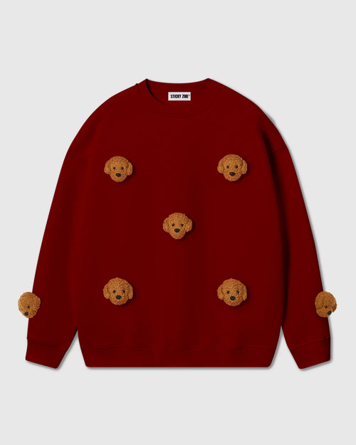POODLE PARADE SWEATSHIRT