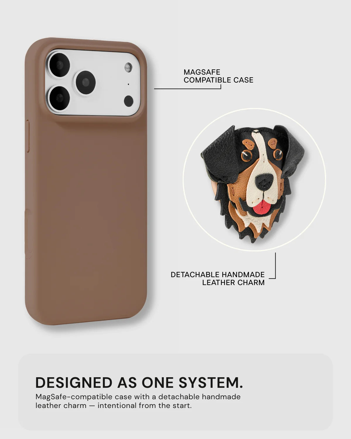 BERNESE MOUNTAIN DOG CHARM CASE