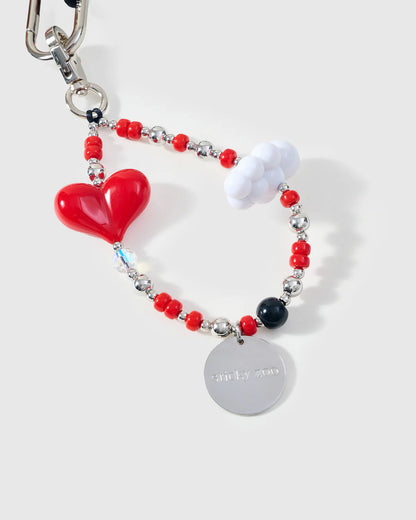 HEART BUNNY CHRISTMAS STACK CHARM