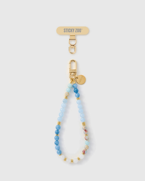 AZURE AGATE ORBIT PHONE STRAP