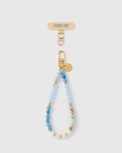 AZURE AGATE ORBIT PHONE STRAP