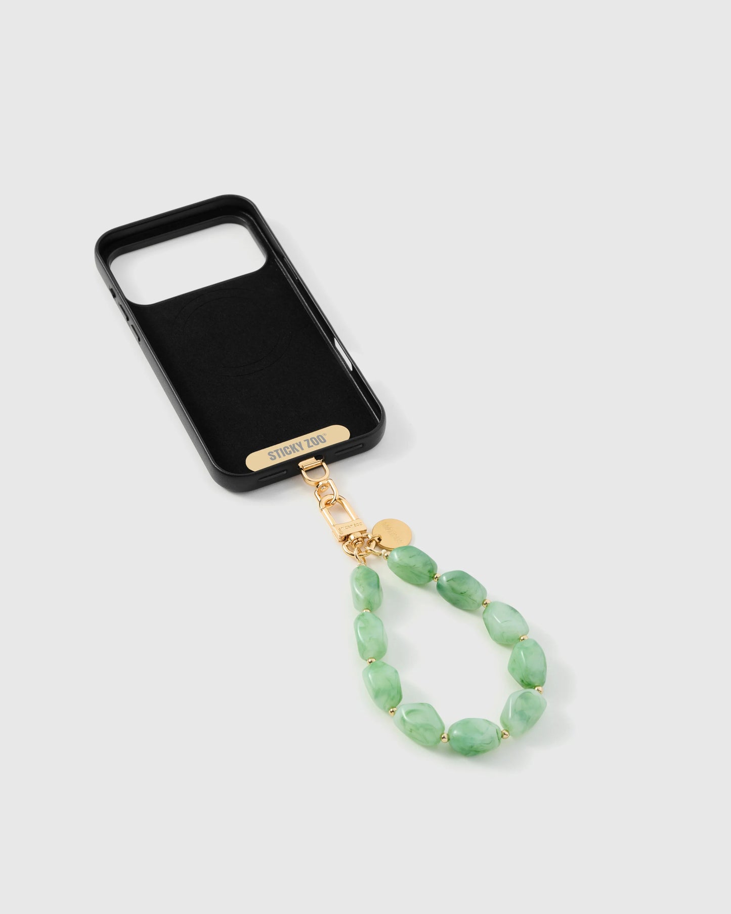 JADE MARBLE PHONE STRAP
