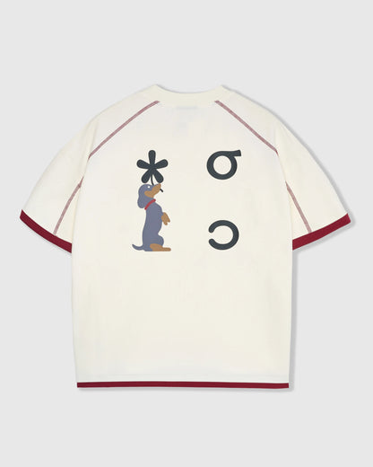 DACHSHUND BLOOM RINGER T-SHIRT