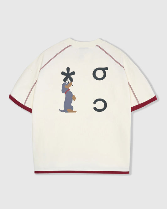 DACHSHUND BLOOM RINGER T-SHIRT