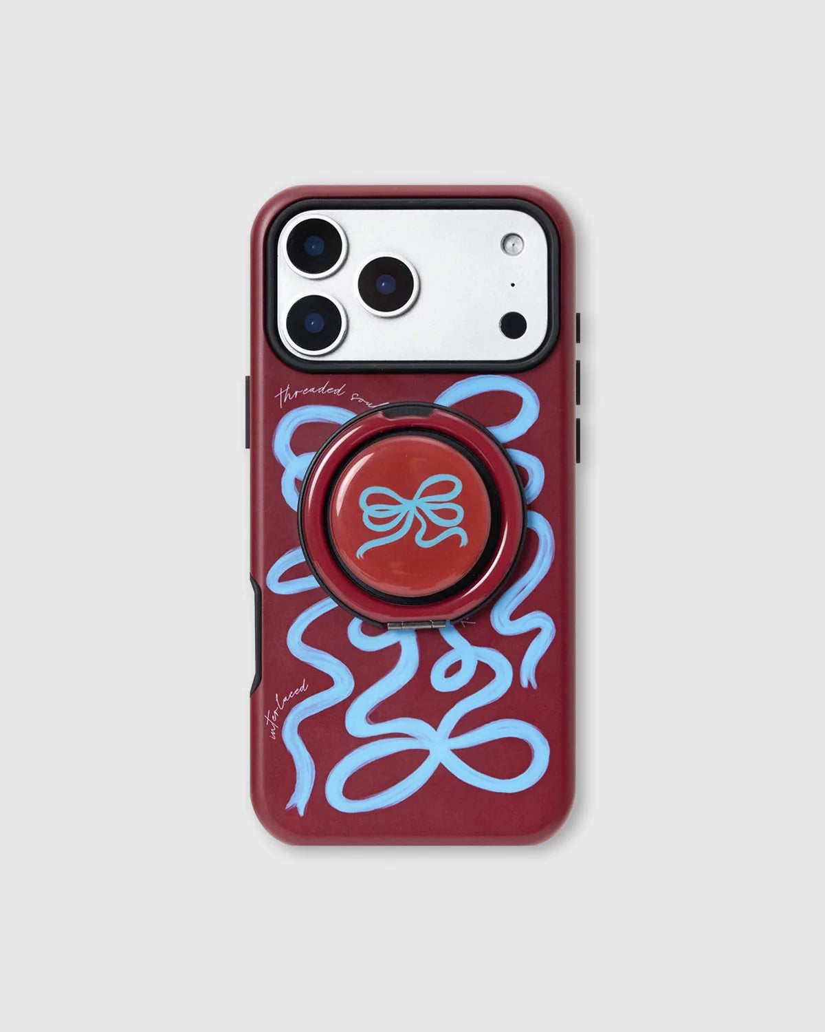 THREAD RIBBON BOW PHONE CASE