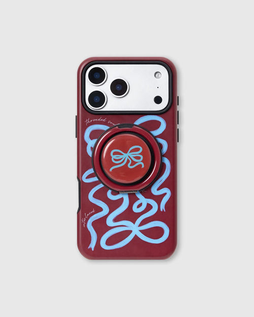 THREAD RIBBON BOW PHONE CASE