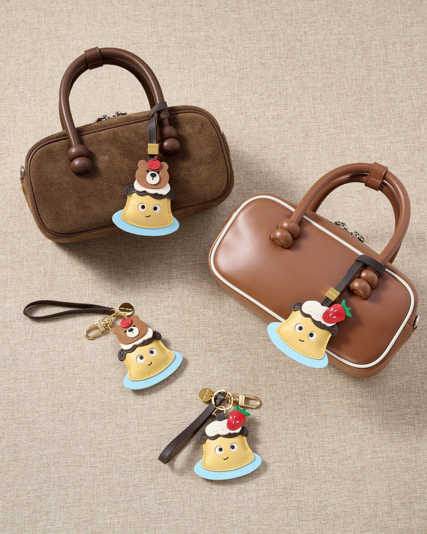BEAR PUDDING CHARM