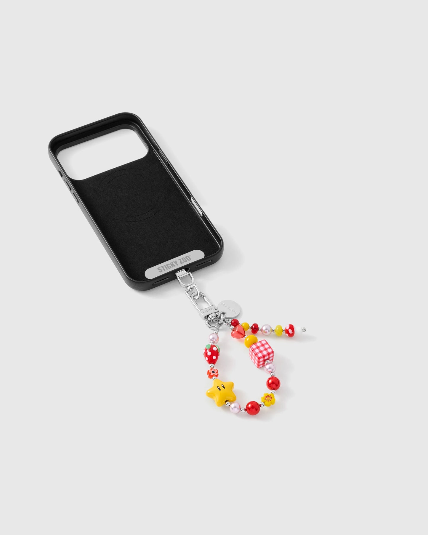 CHERRY STAR CLUSTER PHONE STRAP