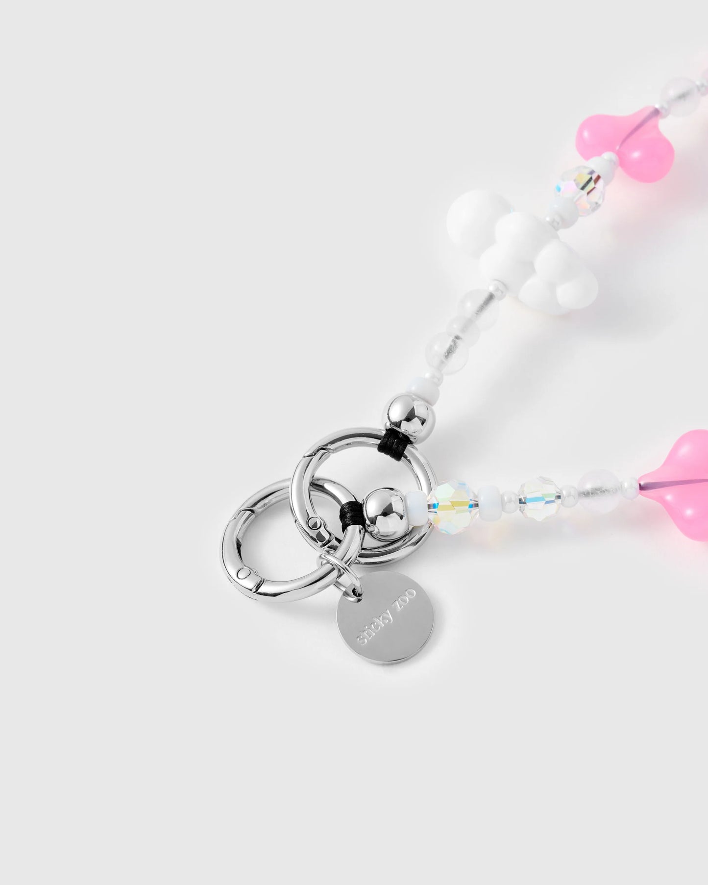 CLOUD HEART DROP PHONE STRAP