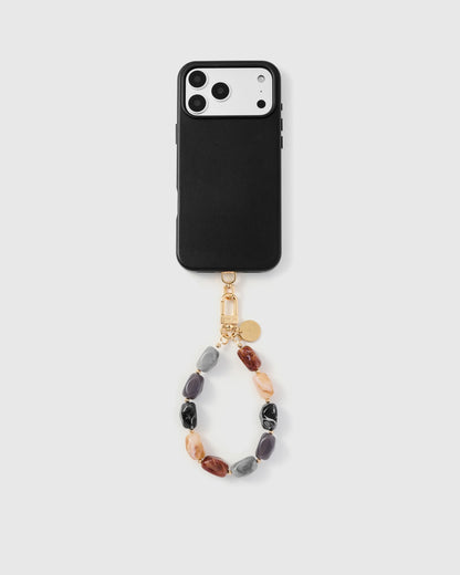 ONYX MIX AGATE PHONE STRAP