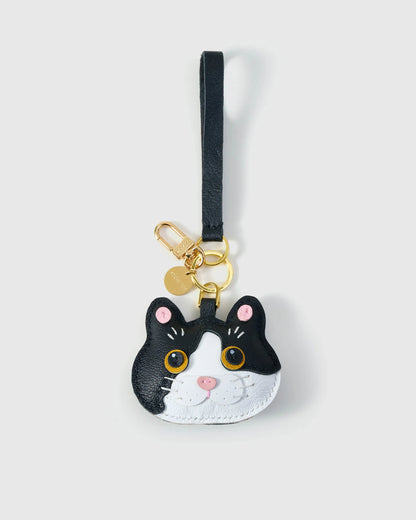 BRITISH SHORTHAIR CAT CHARM – BLACK MUSE EDITION