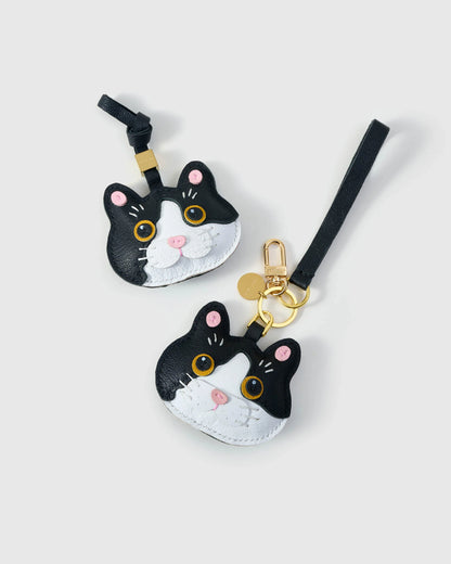 BRITISH SHORTHAIR CAT CHARM – BLACK MUSE EDITION