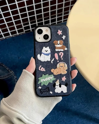 PUPPY DENIM CASE