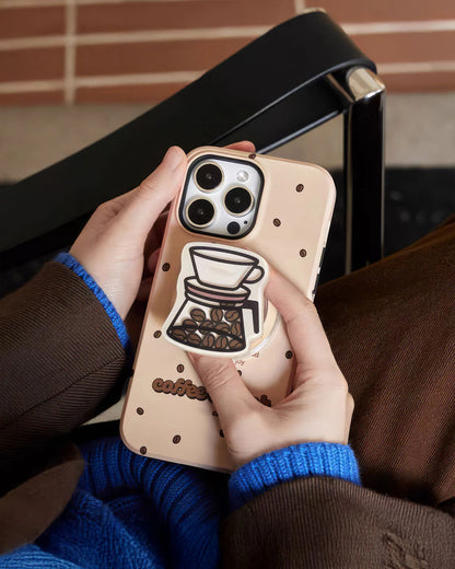 COFFEE O’CLOCK PHONE CASE
