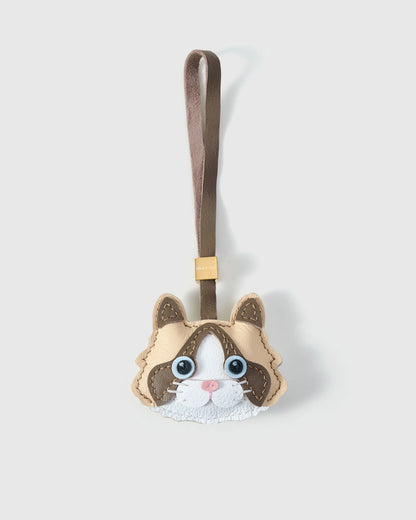 RAGDOLL CAT CHARM – CREAM EDITION