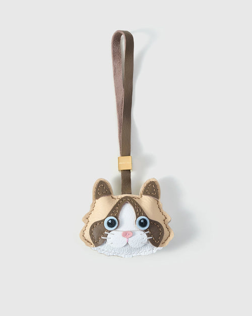 RAGDOLL CAT CHARM – CREAM EDITION
