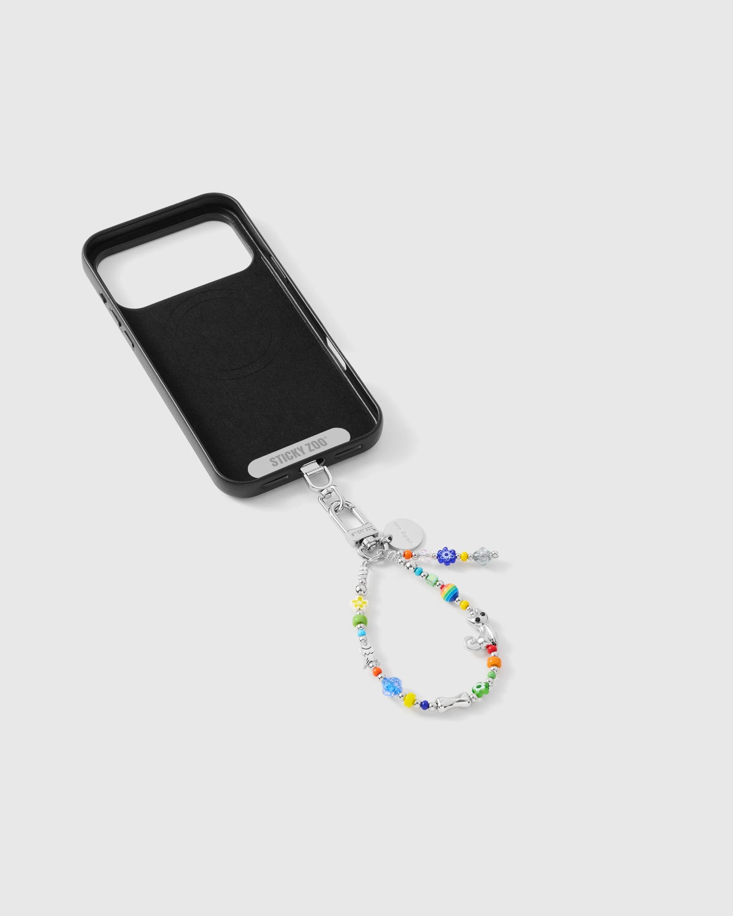 CRYSTAL CLUSTER PHONE STRAP