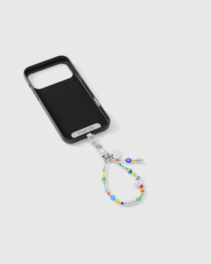 CRYSTAL CLUSTER PHONE STRAP