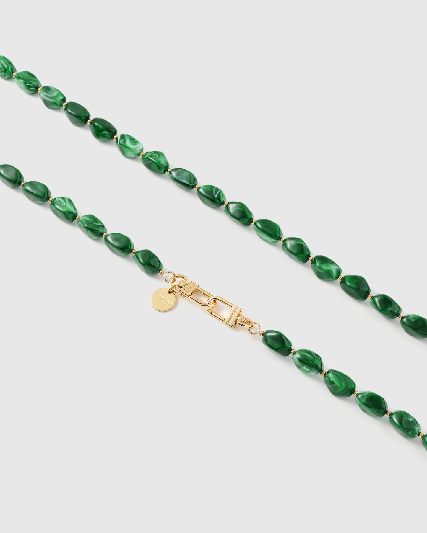 EMERALD SMOKE LINK PHONE STRAP