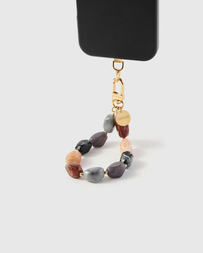 ONYX MIX AGATE PHONE STRAP