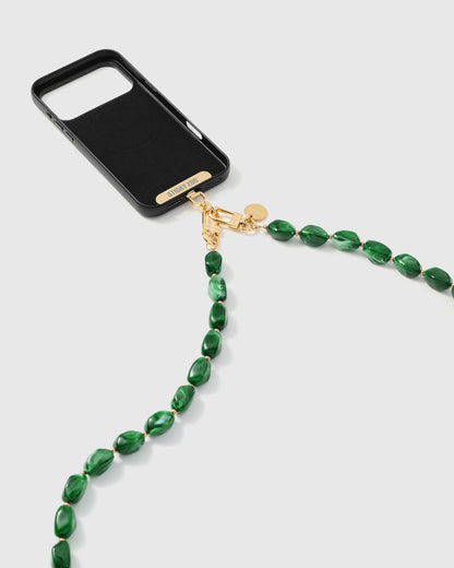 EMERALD SMOKE LINK PHONE STRAP