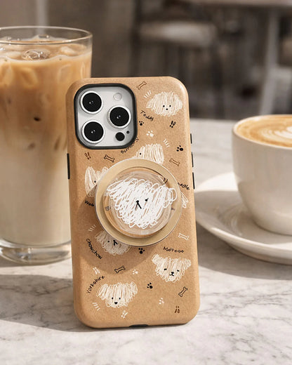 Scribble Pup Phone Case