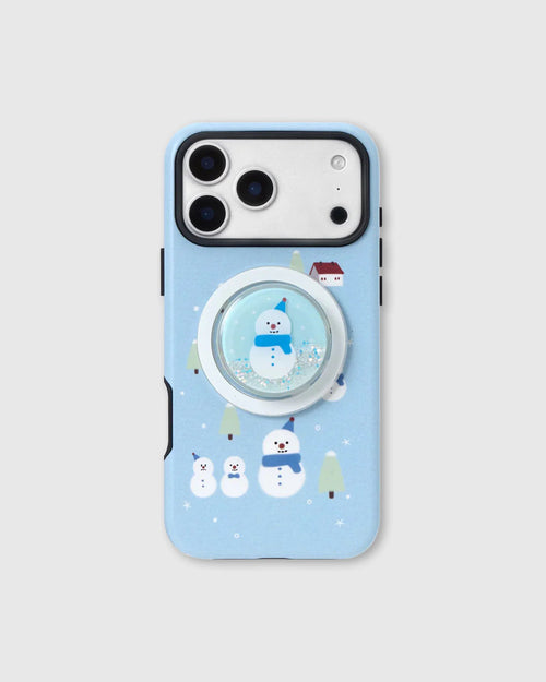 SNOW DAY SNOWMAN PHONE CASE