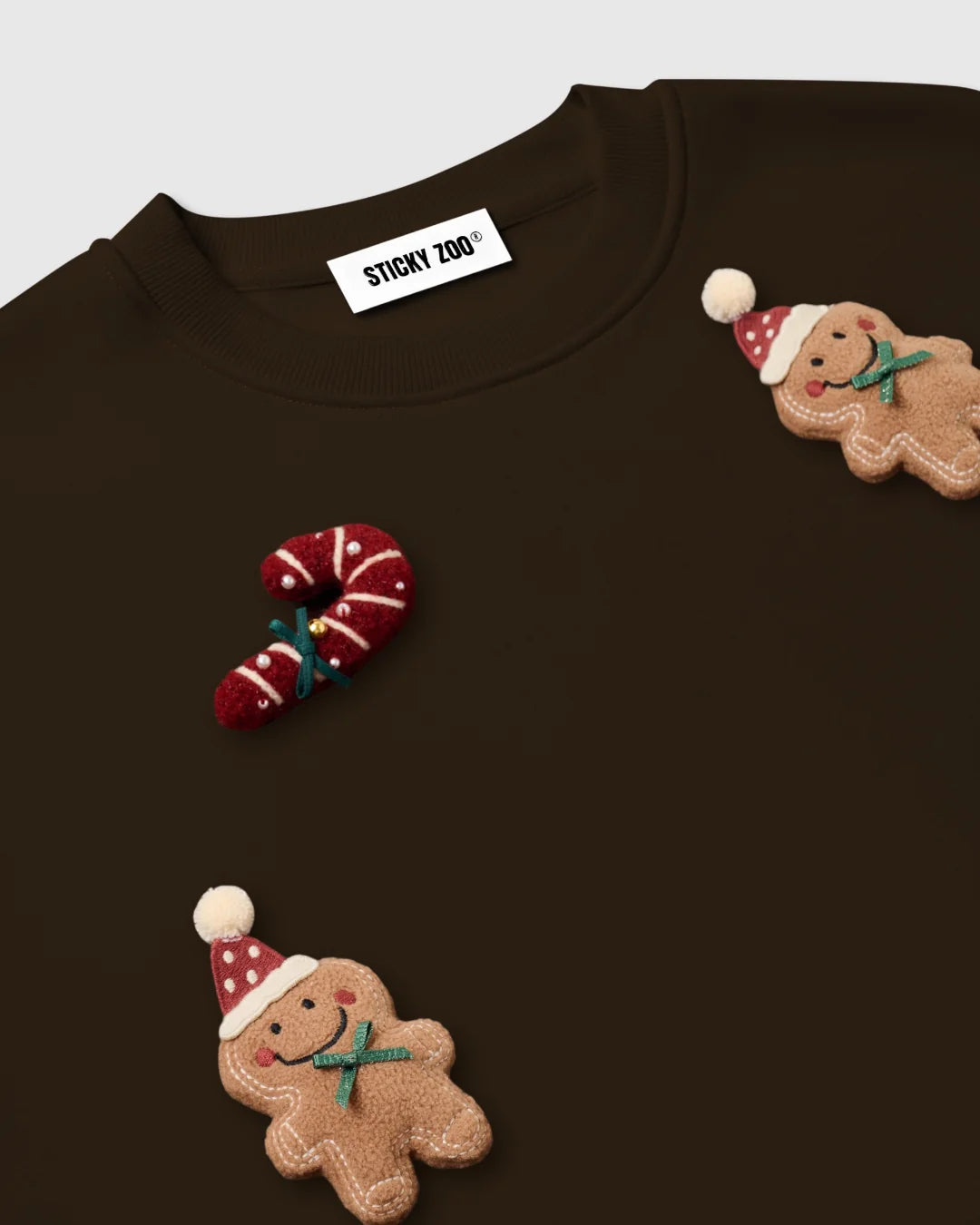 GINGERBREAD PARTY CRASHERS SWEATSHIRT