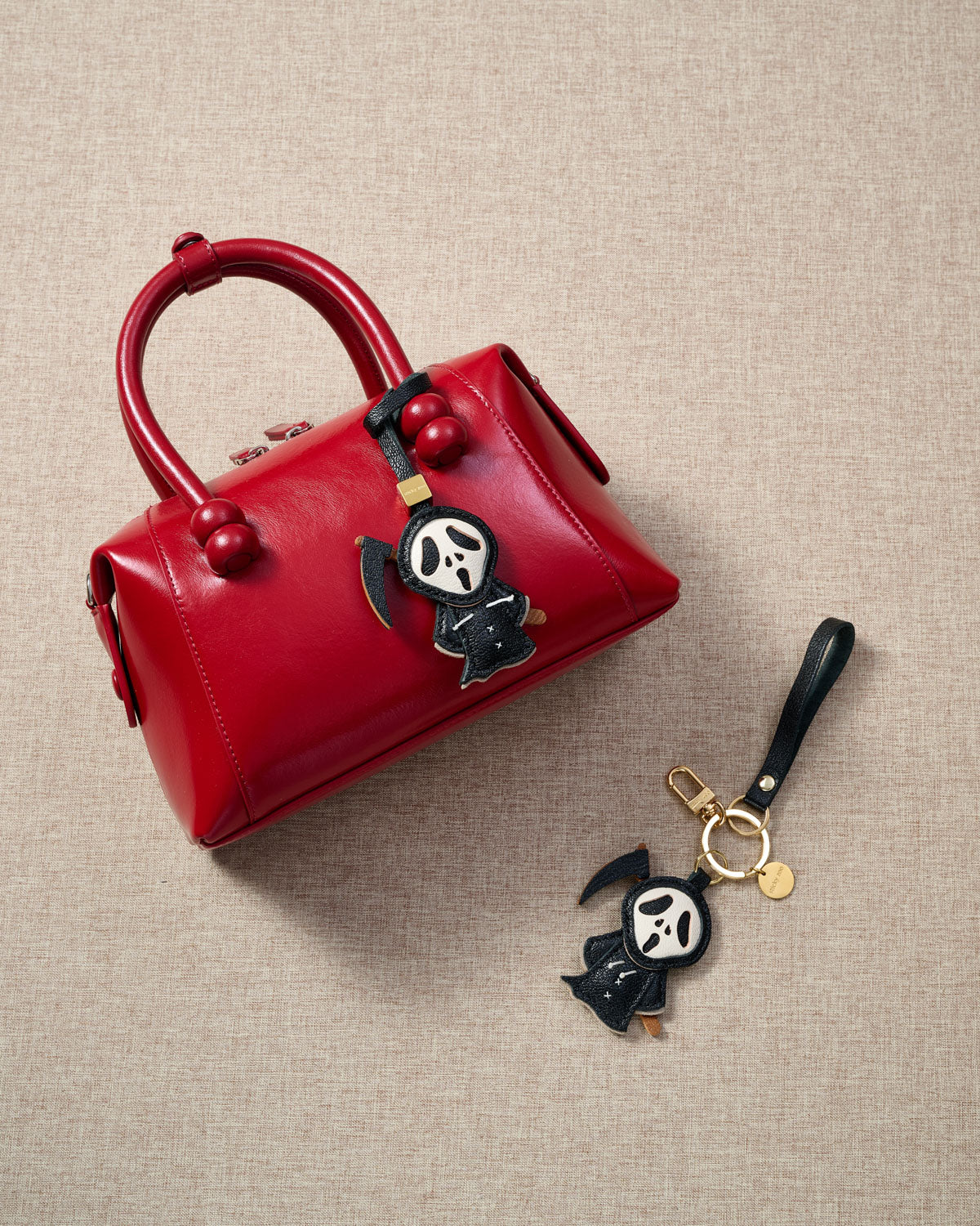 GHOST FACE CHARM