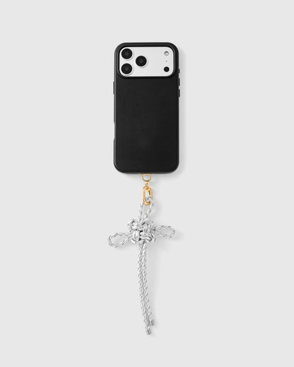 PEARL BOW PHONE STRAP