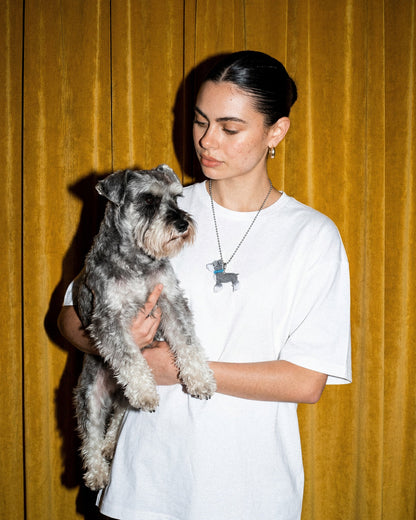 SCHNAUZER BEAD NECKLACE