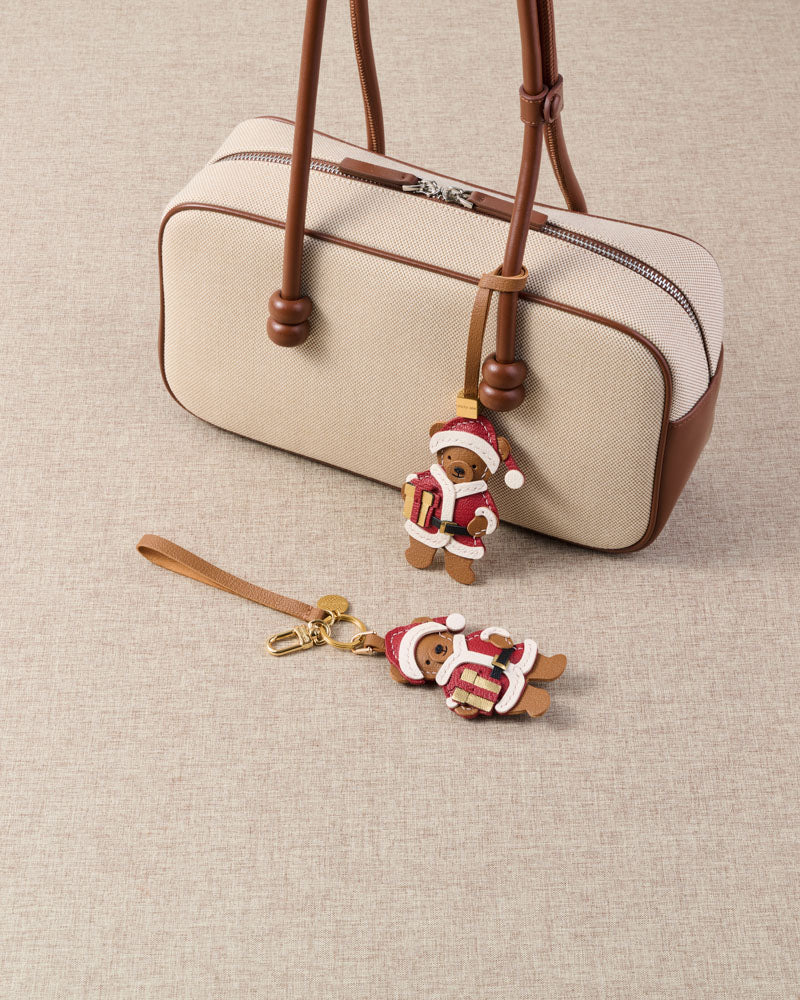 SANTA BEAR CHARM