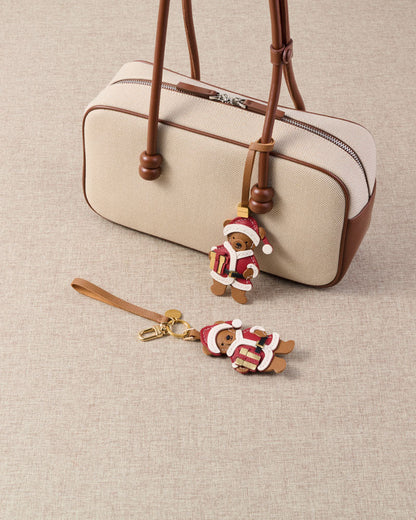 SANTA BEAR CHARM