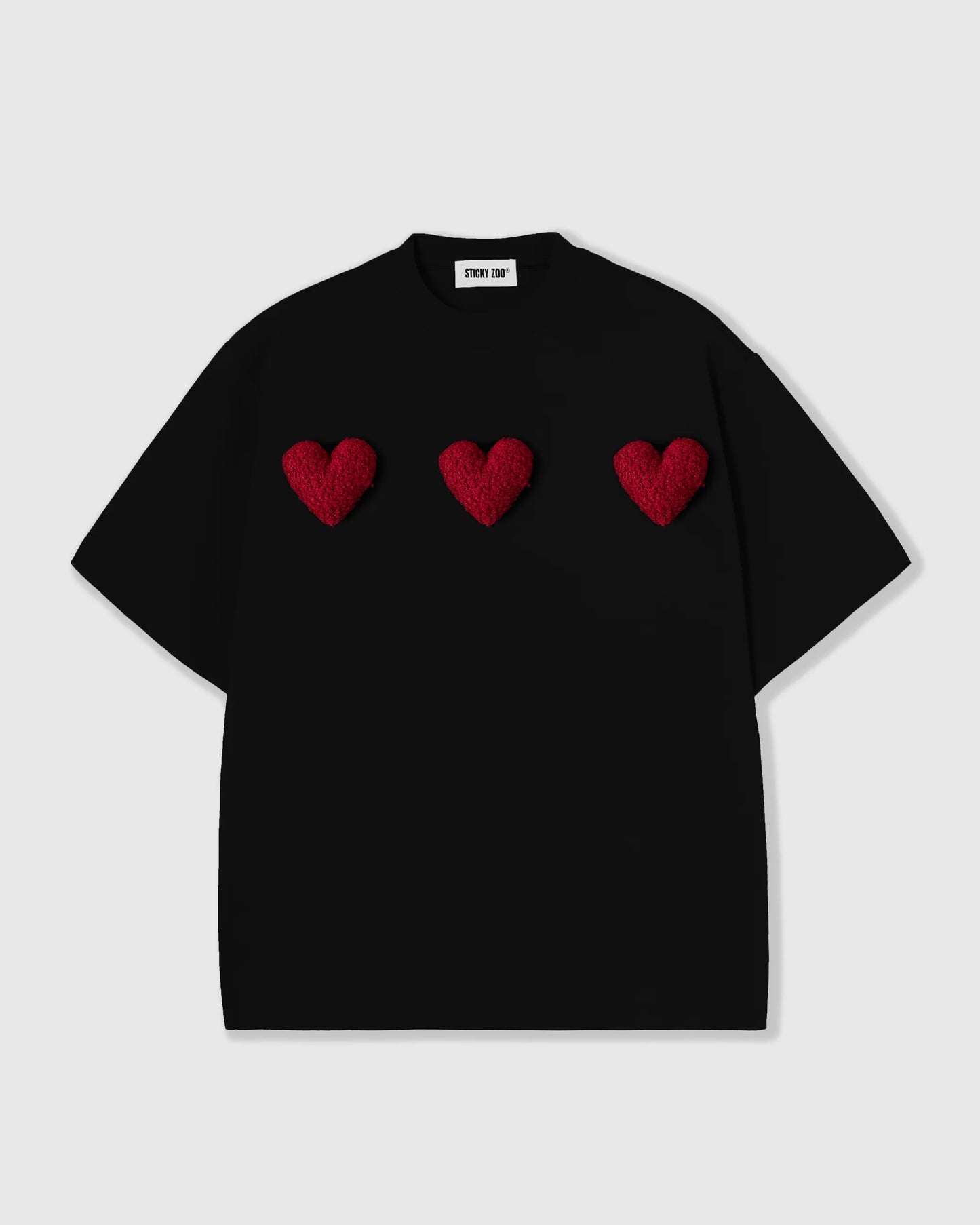 TRIPLE HEART T-SHIRT