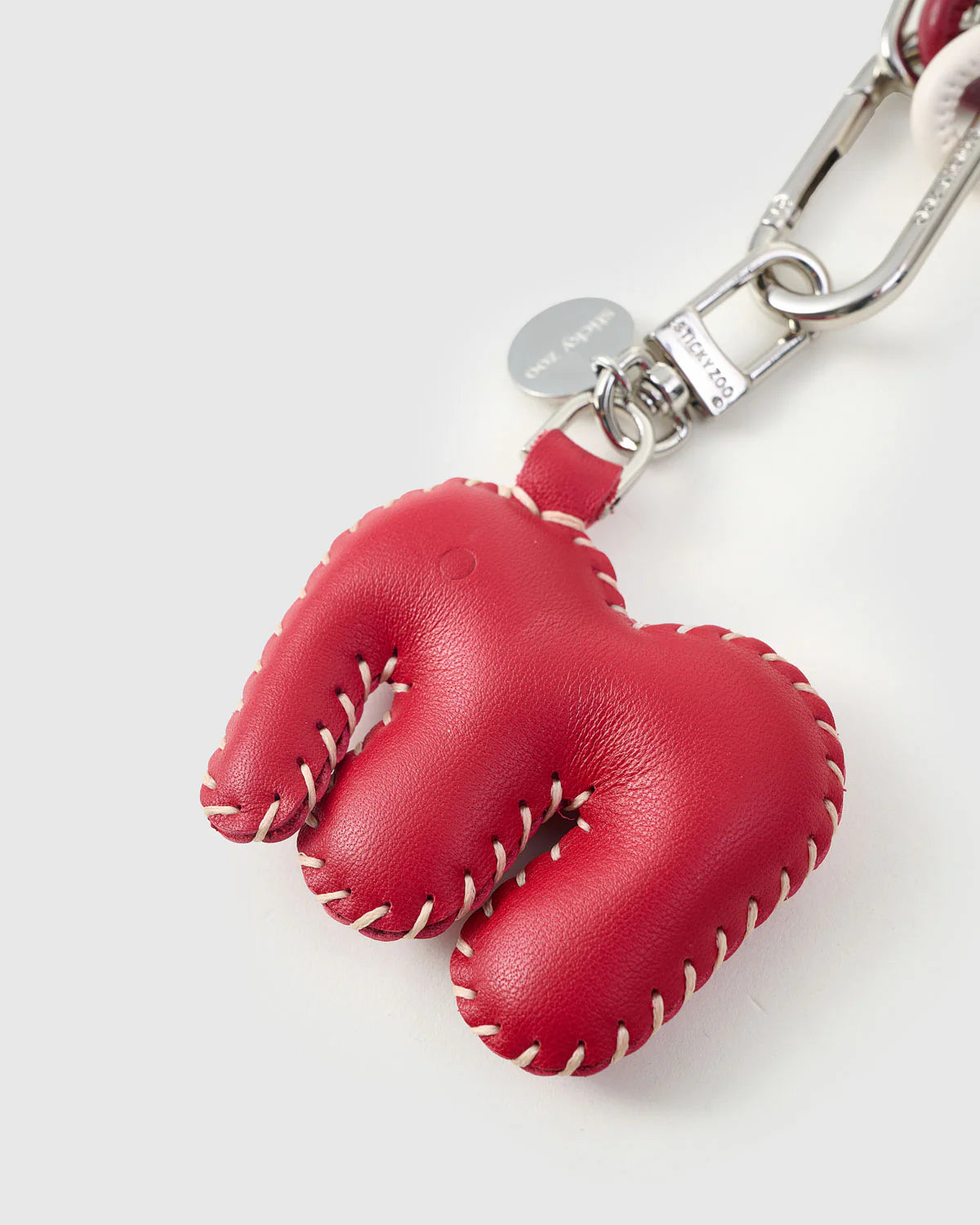 M HEART STACK CHARM