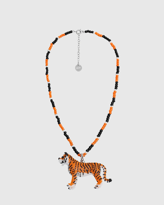 TIGER BEAD NECKLACE